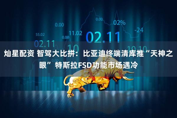 灿星配资 智驾大比拼：比亚迪终端清库推“天神之眼” 特斯拉FSD功能市场遇冷